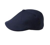 Kangol Wool Flexfit 504 Flat Cap, Blue (Dark Blue), Small (Manufacturer Size: Small/Medium)