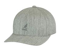 Kangol Wool Flexfit Baseball Cap, Grey (Flannel), Large (Manufacturer Size: Large/X-Large)