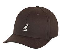 Kangol Men's Wool Flexfit Baseball Cap, Brown, XXL