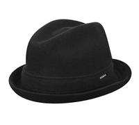 Kangol Wool Player Trilby Hat, Black, X-Large