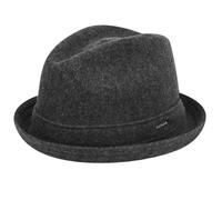 Kangol Wool Player Trilby Hat, Dark Flannel, Medium