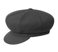 Kangol Wool Spitfire Flat Cap, Grey (Dark Flannel), X-Large