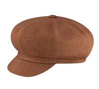 Kangol Wool Spitfire Newsboy Cap Flat hat (L (58-59 cm) - Brown)