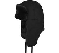 Kangol Wool Ushanka Trapper, Black, Large