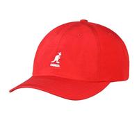 Kangol WR Nylon Cap Baseball Curved Brim (One Size - red)