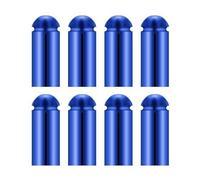 KANGQL Dart Flight Protector, 8Pcs Aluminum Alloy Darts Flight Savers Dart Wing Tail Protector Steel Soft Tip Darts Wing Soft Dart Entertainment Toy