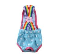 KANGQL Dog Diaper Shorts Sanitary Pantie Female Dogs Adjustable Suspender Diaper Panties Period Briefs Dog Physiological Shorts