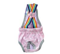 KANGQL Dog Diaper Shorts Sanitary Pantie Female Dogs Adjustable Suspender Diaper Panties Period Briefs Dog Physiological Shorts