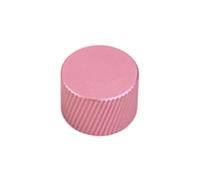 KANGQL Keyboard Knob, Rotary Knob Metal Knobs for Mechanical Keyboard, 16mm Diameter, 6mm Axis, Compatible with Multiple Models Solid Build, Pink