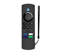KANGQL Remote Cover, Dustproof Soft Silicone for Case for Fire TV Stick Lite with Latest Alexa Voice Remote Lite 2nd Generation 2022 Voice Re, Black