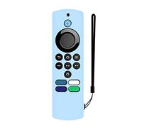 KANGQL Remote Cover, Dustproof Soft Silicone for Case for Fire TV Stick Lite with Latest Alexa Voice Remote Lite 2nd Generation 2022 Voice Re, Ice Blue