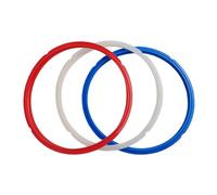 KANGQL Sealing Ring, 3Pcs Silicone Sealing Ring for 3qt 5qt 6qt 8qt Replacement Silicone Gasket Seal Rings for Pressure Cooker Accessories