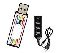 KANGQL USB Sticks, Retro Gaming Consoles USB Stick with 5370 Classical Game Plugs & Plays USB Gaming Stick USB Game Centers for Game Enthusiasts