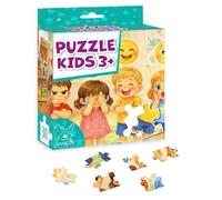 Kangur Emotions Puzzle for Girl 3 Years - Educational Game 4 Years Girl - Fun for Learning Feelings - Ideal for Children 3-5 Years Old