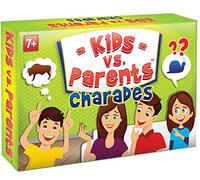 KANGUR Family Game Charades For Kids Kids vs Parents Fun Family Games For Children Adults Drawing Acting Describing Party Game Charades Card Game 7+