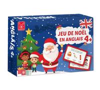 KANGUR Jeu de Noël en Anglais pour Enfants dès 4 Ans - Jeu De Cartes Éducatif et Ludique avec 54 Cartes et 108 Devinettes - Idée Cadeau pour Apprendre L'anglais en S'amusant