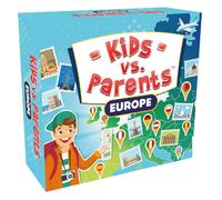 KANGUR Kids Vs Parents. EUROPE Family Board Game Quiz Trivia Game Age 7+