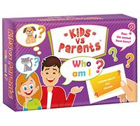 KANGUR Kids vs Parents Who Am I? Family Game, Card Game, Age 7+