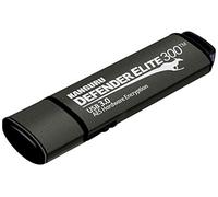 Kanguru Defender Elite300 - 64 GB Hardware Encrypted Flash Drive - FIPS 140-2 Certified - SuperSpeed USB 3.0 - Water Resistant