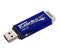 Kanguru FlashBlu30 - 16GB USB Flash Drive - Physical Write Protection Switch - Super Fast USB 3.0