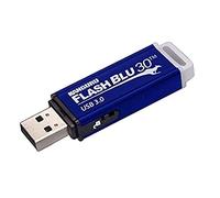 Kanguru FlashBlu30 - 64GB USB Flash Drive - Physical Write Protection Switch - Super Fast USB 3.0