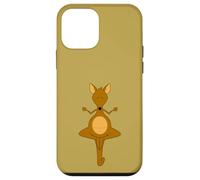 Kanguru, Funny kangaroo yoga zen meditation guru Australia Case for iPhone 12 mini