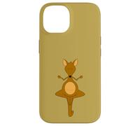 Kanguru, Funny kangaroo yoga zen meditation guru Australia Case for iPhone 14