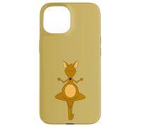 Kanguru, Funny kangaroo yoga zen meditation guru Australia Case for iPhone 15