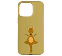 Kanguru, Funny kangaroo yoga zen meditation guru Australia Case for iPhone 15 Pro Max