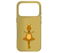 Kanguru, Funny kangaroo yoga zen meditation guru Australia Case for iPhone 17 Pro