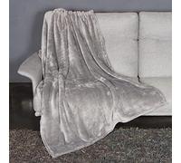 Kanguru Plaid Fluffi Loft Fleece Blanket with Fur Effect