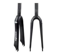 KANGXYSQ Carbon Fiber BMX Fork C Brake Rigid Fork 14/16/18/20/22 Inch Folding Bike Rigid Fork Carbon 28.6mm Straight Steerer Threadless Forks QR 9X100mm Bikes Hard Fork(Matte,22"-100mm)