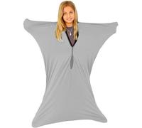 KANGXYSQ Sensory Sock Body Sock Premium Updated Version Suitable Age 13-18 Sensory Durable Seams Stretchy For Adults(Gray,Medium/M)