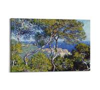 KANGZENG Claude Monet Painter Works (Bordighera) Art Posters Art Print Wall Photo Paint Hanging Picture Family Bedroom Decor 24x36inch(60x90cm)