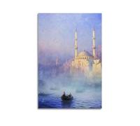 KANGZENG Ivan Aivazovsky Painter Works (Constantinople) Art Posters Wall Art Scroll Canvas Picture Living Room Decor Home 20x30inch(50x75cm)