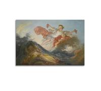 KANGZENG Jean-Honoré Fragonard Painter Works (The Goddess Aurora Triumphing Over Night) Art Posters Canvas Wall Art Scroll Picture Print Living Room Walls Decor Homes 12x18inch(30x45cm)