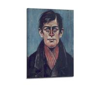 KANGZENG L. S. Lowry Painter Works (Head of A Man) Art Posters Art Canvas Decor Wall Print Photo Home Modern Decoratives 20x30inch(50x75cm)