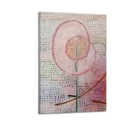 KANGZENG Paul Klee Painter Works (Pink Flower) Art Posters Print Photo Art Canvas Home Decorative Bedroom Modern Decors 12x18inch(30x45cm)