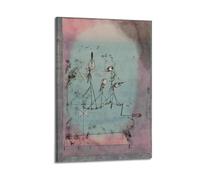 KANGZENG Paul Klee Painter Works (Twittering Machine) Art Posters Wall Art Bedroom Prints Home Decor Hanging Picture Canvas 12x18inch(30x45cm)