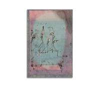 KANGZENG Paul Klee Painter Works (Twittering Machine) Art Posters Wall Art Scroll Canvas Picture Living Room Decor Home 20x30inch(50x75cm)