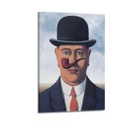 KANGZENG Rene Magritte Painter Works (Good Faith) Art Posters Canvas Room Aesthetic Wall Art Prints Home Modern Decor 08x12inch(20x30cm)
