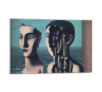 KANGZENG Rene Magritte Painter Works (The Double Secret) Art Posters Print Photo Art Canvas Home Decorative Bedroom Modern Decors 08x12inch(20x30cm)