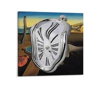 KANGZENG Salvador Dali Painter Works (Melting Clock) Art Posters Canvas Wall Art Decorative Bedroom Modern Home Print Picture Artworkss 28x28inch(70x70cm)