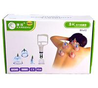 Kangzhu 12-Cup Biomagnetic Chinese Cupping Therapy Set