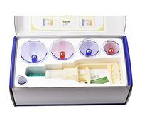 Kangzhu Professional Cupping Therapy Equipment Set Biomagnetic Chinese Cupping Therapy Set Traditional Chinese Massage Medical Treatment for Back/Neck Pain,Weight Loss,Muscle Relief (6 Cups)