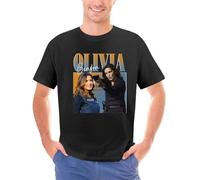 KANGZU Olivia-Benson-Shirt-Mariska-Hargitay-Tees-ELLIOT-Stabler-Law-And-Order-SVU-90-s-Vintage Black