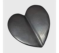KANHA HANDICRAFT's (MT65) natural black obsidian stone heart shape Gua Sha tool for facial skincare,anti-aging massager,gua sha scrapping tool for acupressure therapy