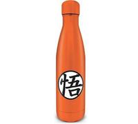 Kanji Goku Metal Water Bottle Dragon Ball Z Orange One Size