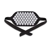 Kanjo FSA HSA Eligible Premium Acupressure Belt - Lightweight on-the-go Pain Relief - Relieves Back Pain - 100% Cotton Linen - Includes Carry Bag - Onyx