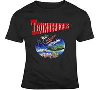 kankun Thunderbirds TV Show T Shirt Black L